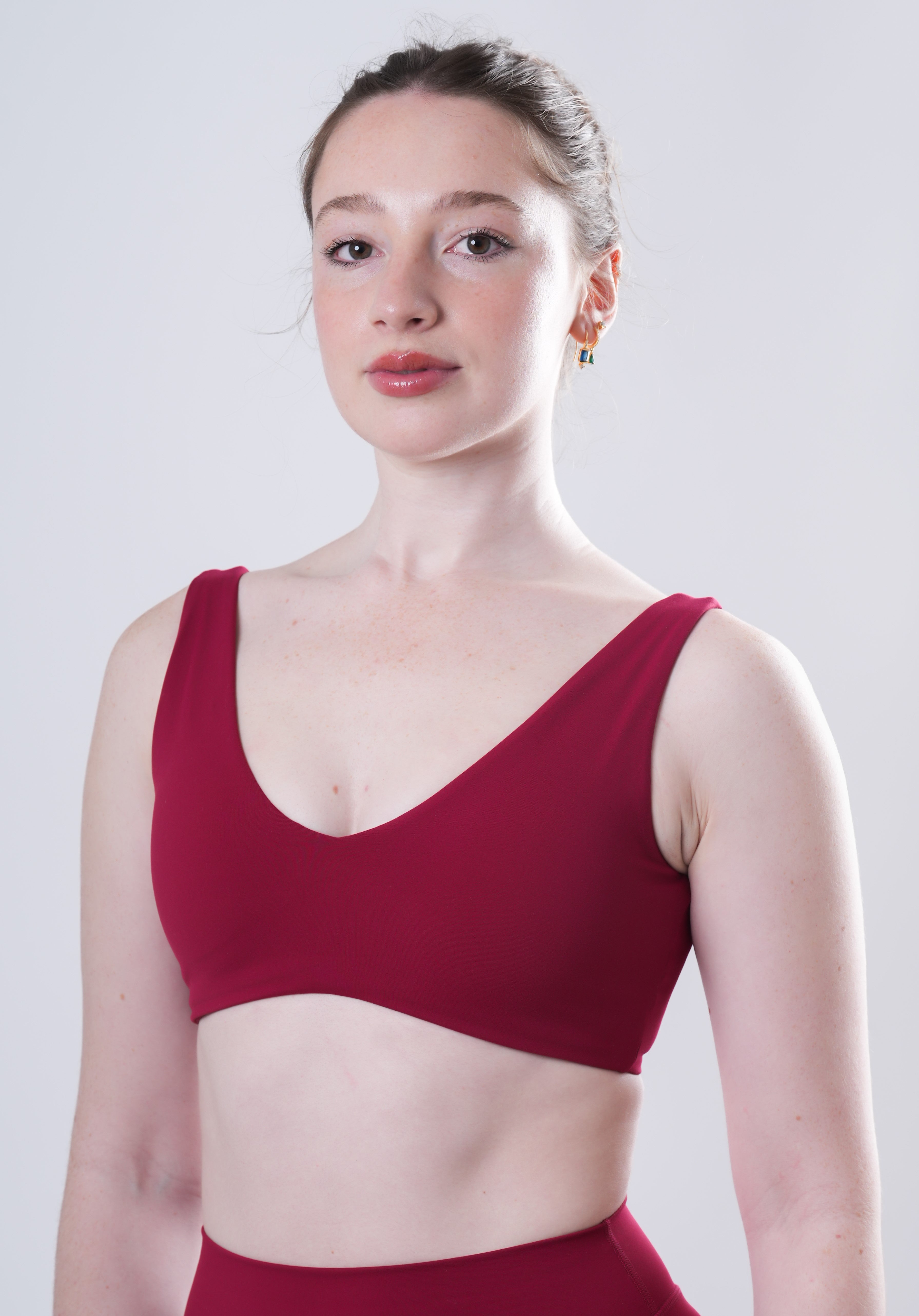 Seamless V Neck Bra