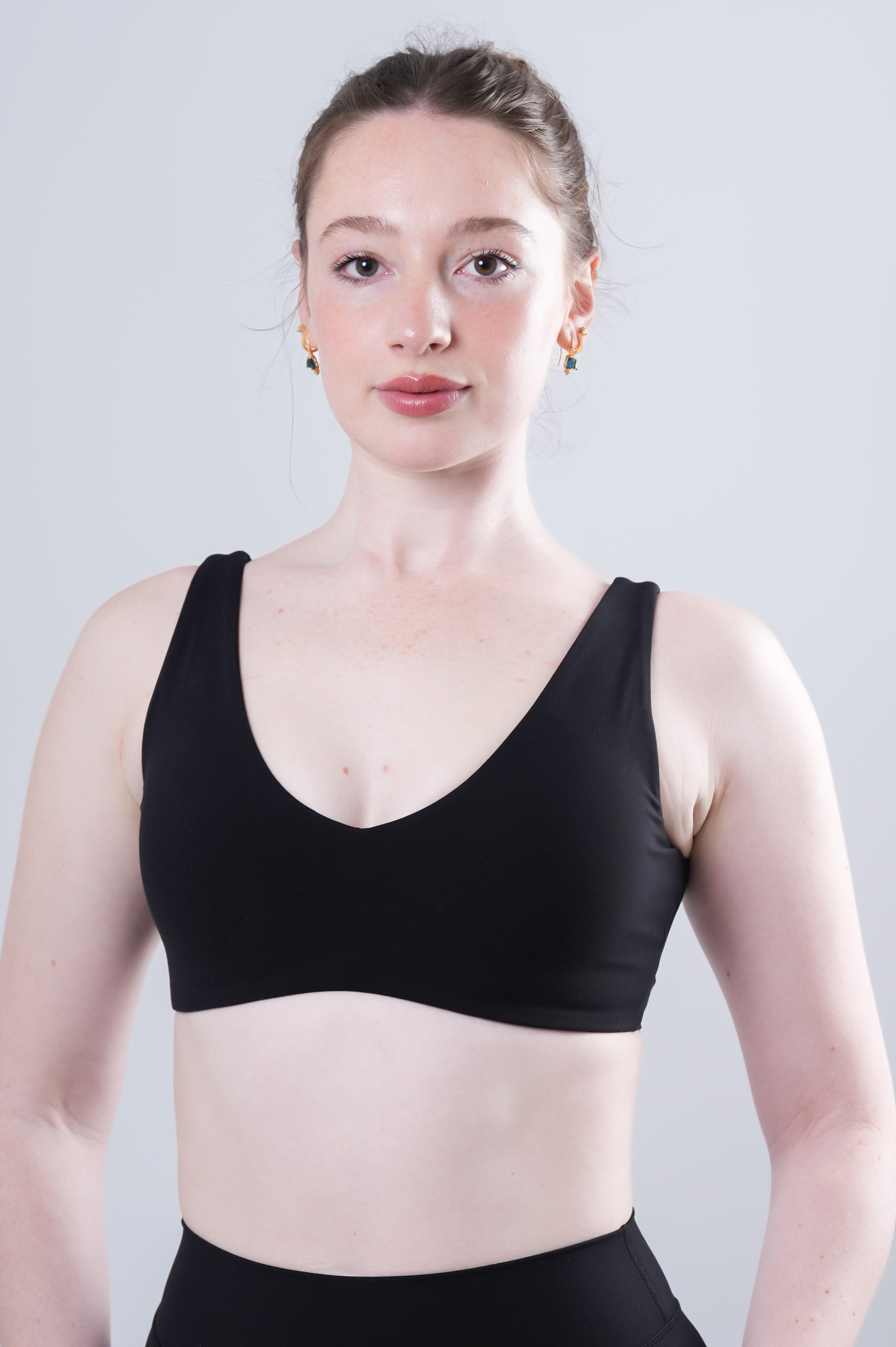 Seamless V Neck Bra