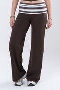 Contrast Straight Leg Leggings